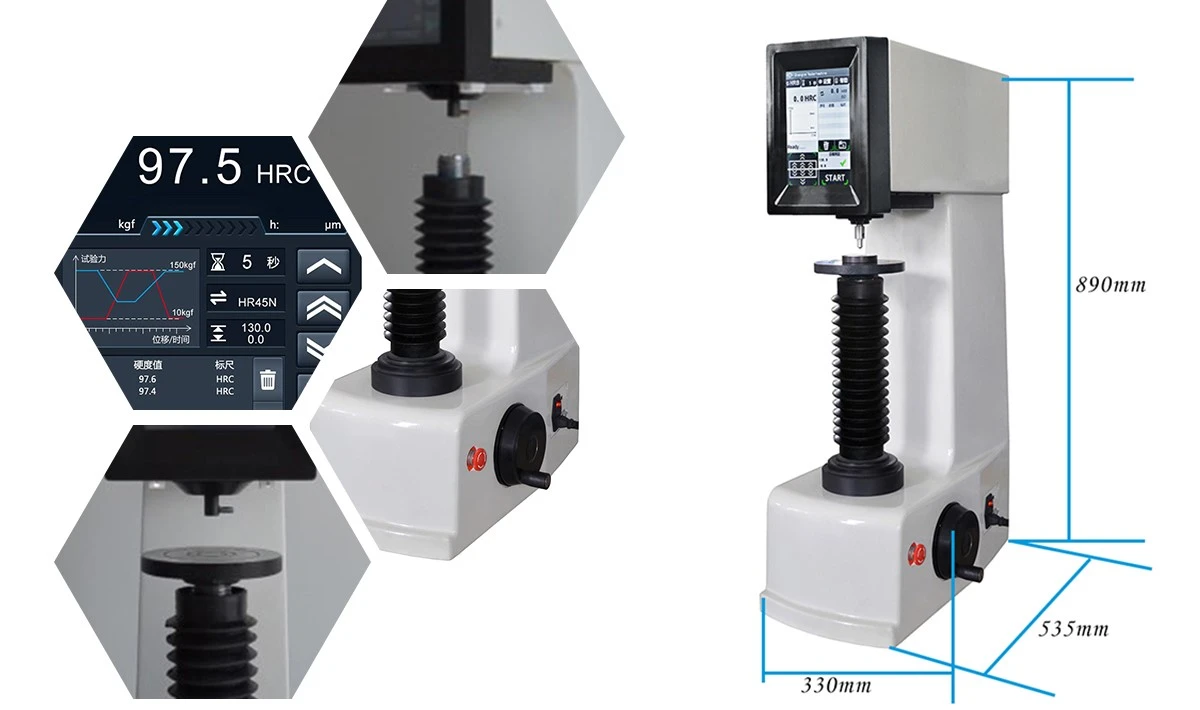 China Factory supply automated Rockwell Hardness Tester price