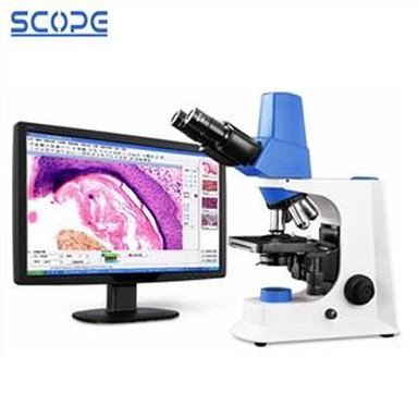 Lab digitalt biologisk mikroskop